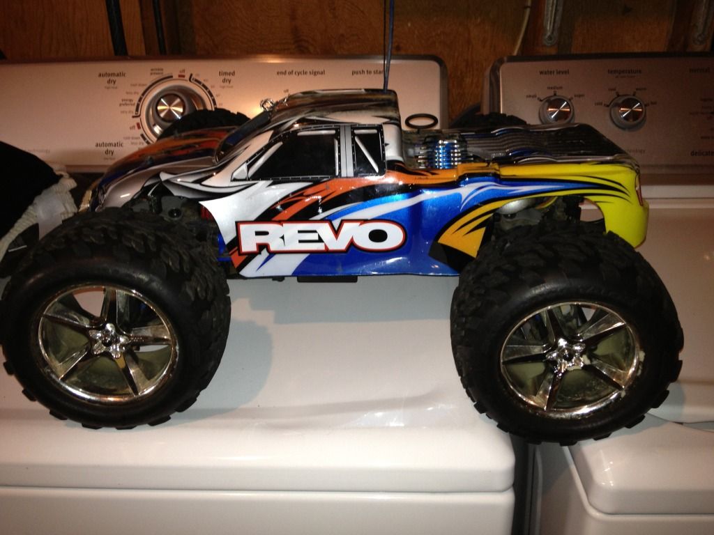 traxxas revo 2.5 body